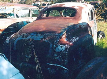 1941 Plymouth coupe Bil-2
