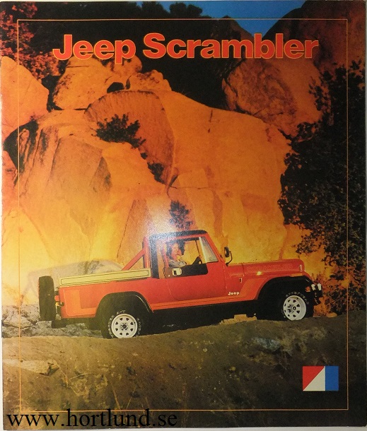 1981 Jeep Scrambler broschyr