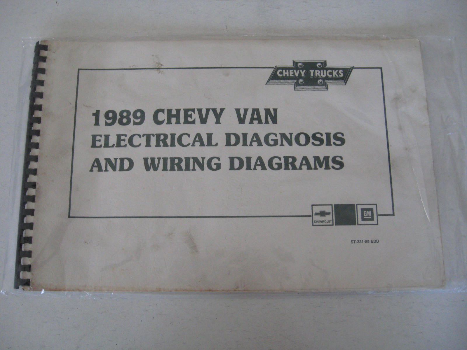 1989 Chevrolet Chevy G Van Electrical Diagnosis and Wiring DIagrams