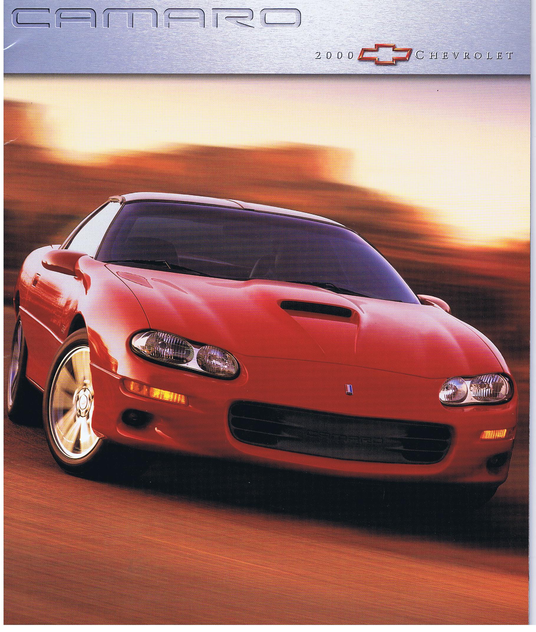 2000 Chevrolet Camaro Broschyr