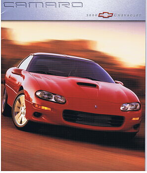 2000 Chevrolet Camaro Broschyr