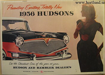 1956 Hudson och Rambler broschyr
