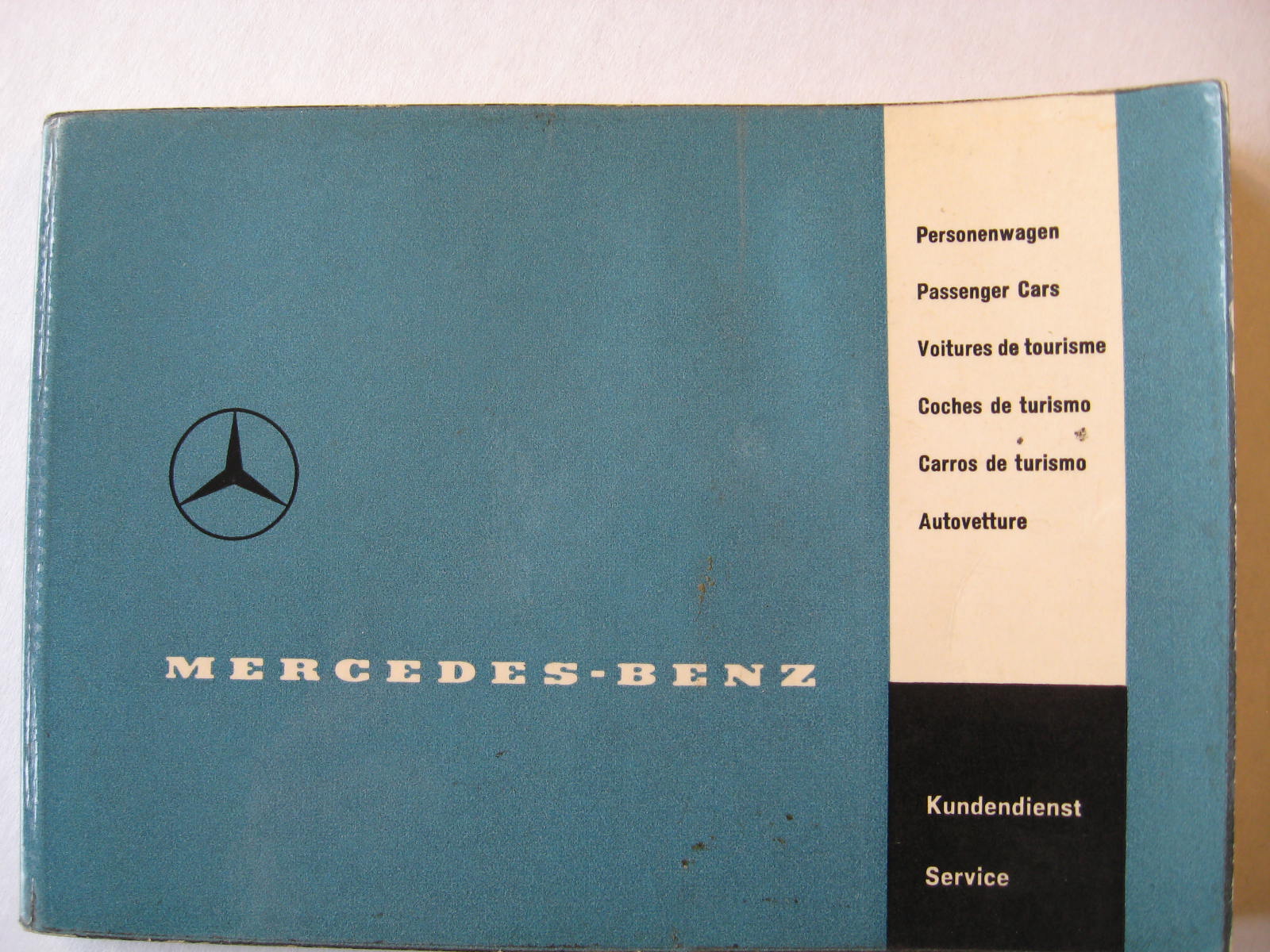 1961 Mercedes-Benz Servicehäfte