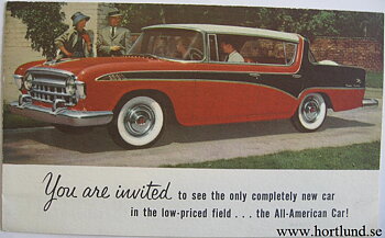 1956 Rambler broschyr You are invited...