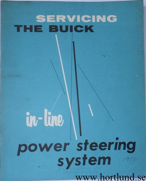 1956 Buick Servicing Power Steering Sysytem