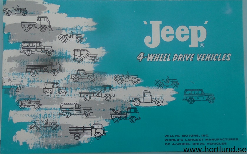1960 Jeep broschyr