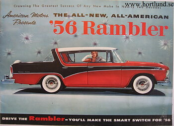 1956 Rambler broschyr Crowning The Great...