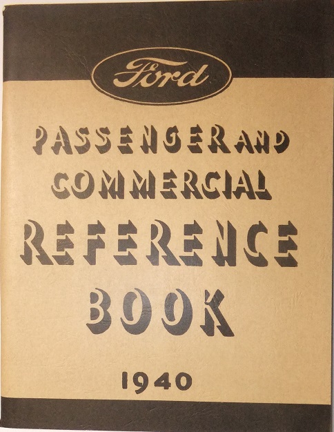 1940 Ford V8 Reference Book
