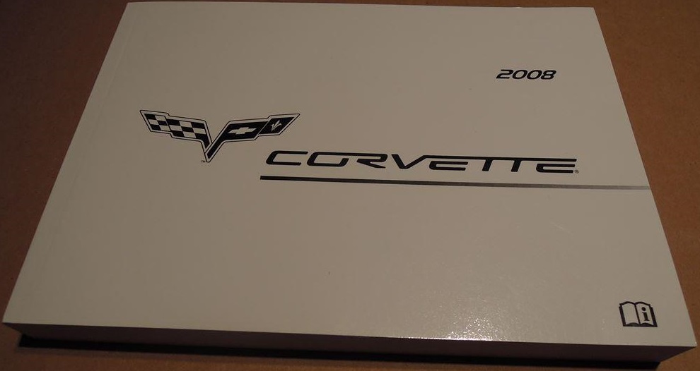 2008 Chevrolet Corvette Instruktionsbok Svensk