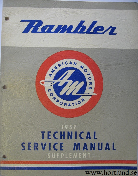 1957 Rambler Technical Service Manual