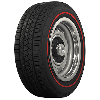 205/60R16 American Classic 3/8" Redline