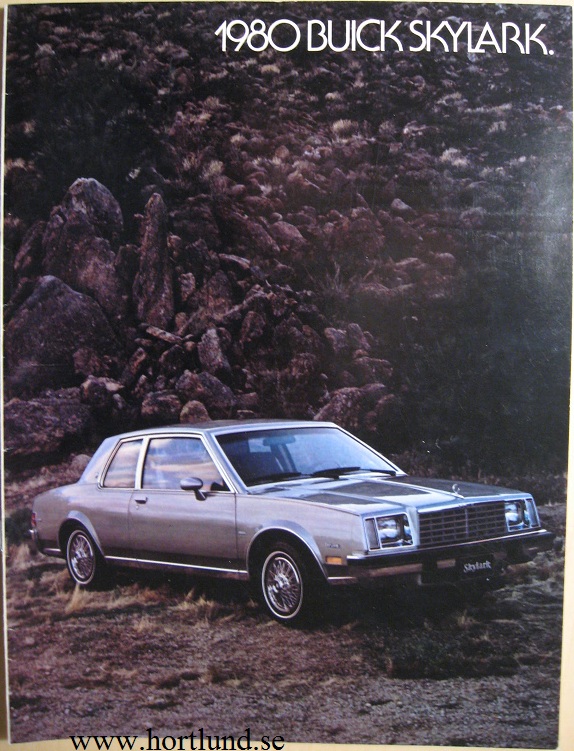 1980 Oldsmobile Skylark broschyr