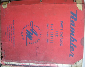 1956 Rambler Parts Catalog 1950-1956