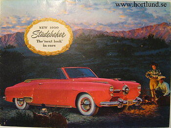 1950 Studebaker broschyr