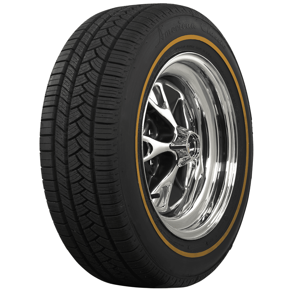 235/55R17 American Classic 3/8" Goldline