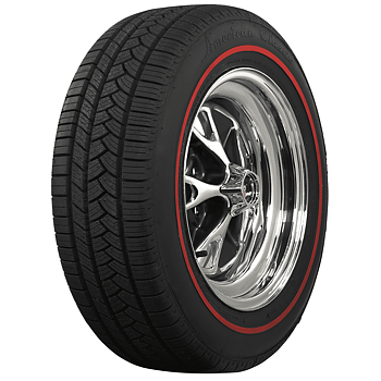 235/60R16 American Classic 3/8" Redline