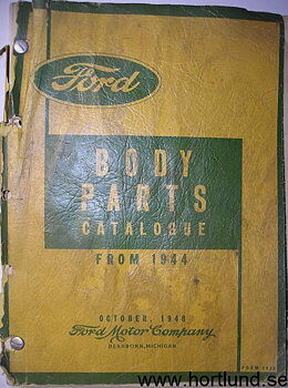 1944-1949 Ford Body Parts Catalogue