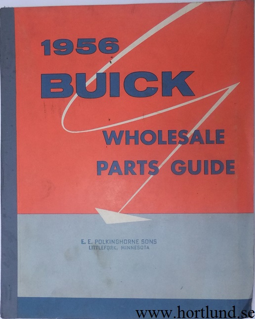 1955 Buick Wholesale Parts Guide