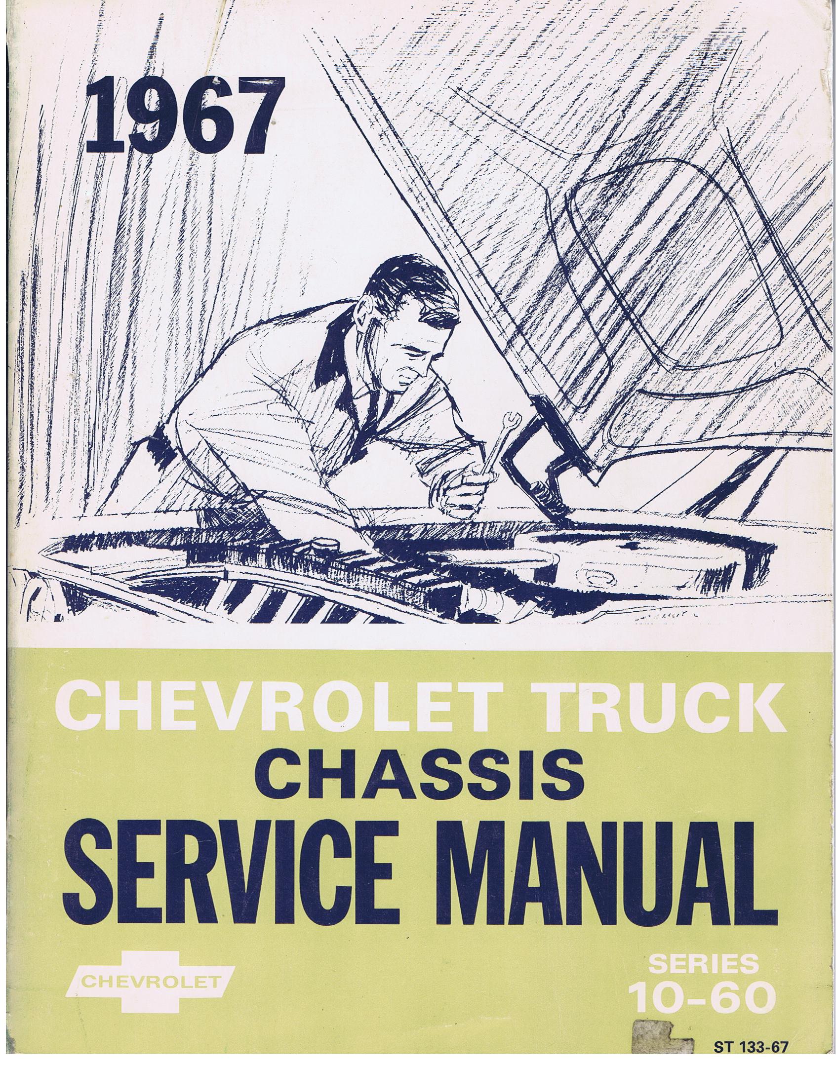 1967 Chevrolet Truck Chassis Service Manual Series 10-60