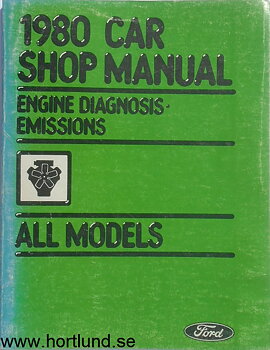 1980 Ford, Mercury, Lincoln Shop Manual Vol E1