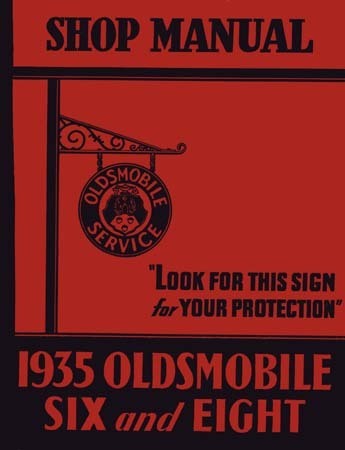 1935 Oldsmobile 6 och 8 Shop Manual