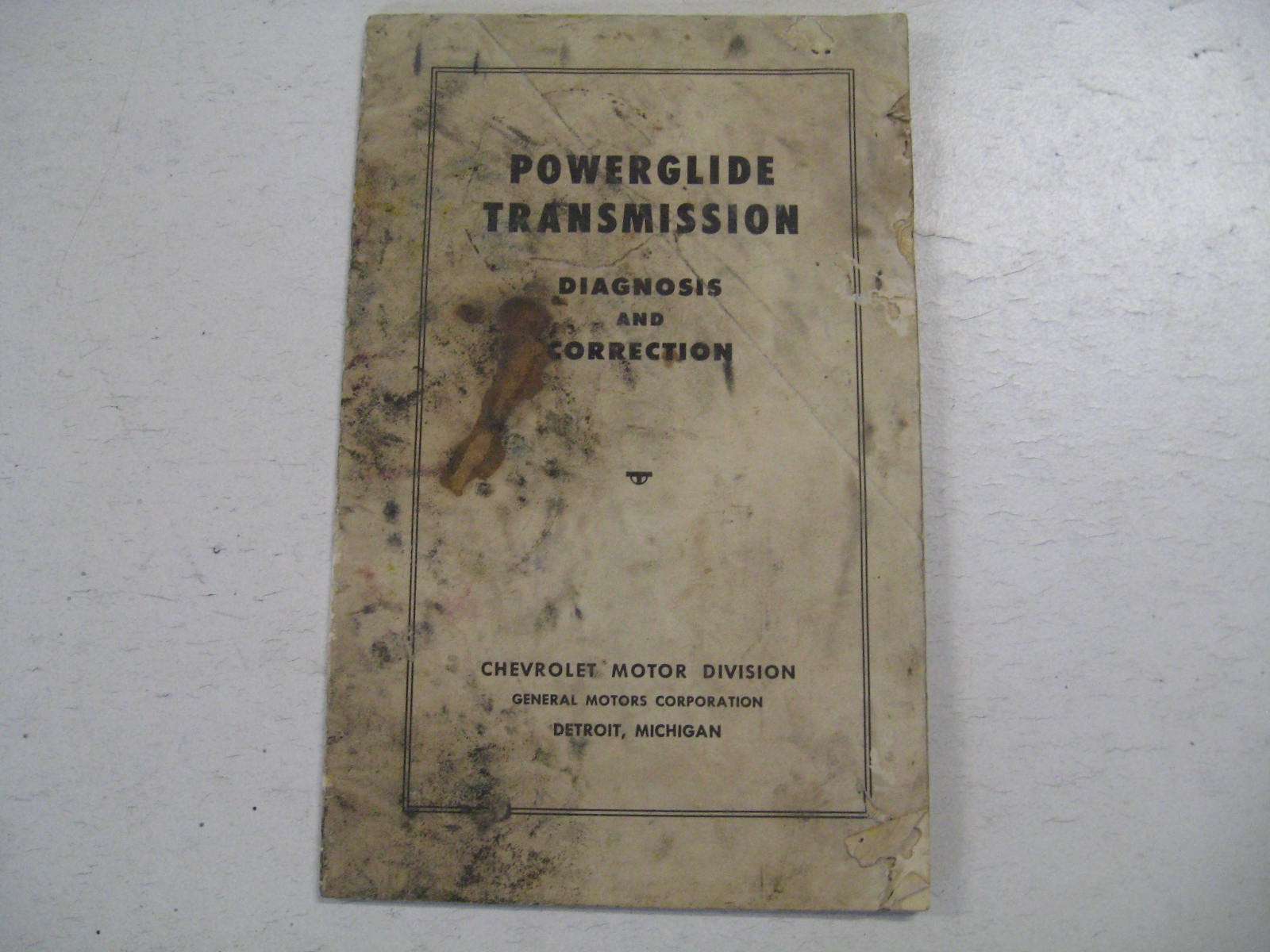 1951 Chevrolet Powerglide Transmission Diagnosis