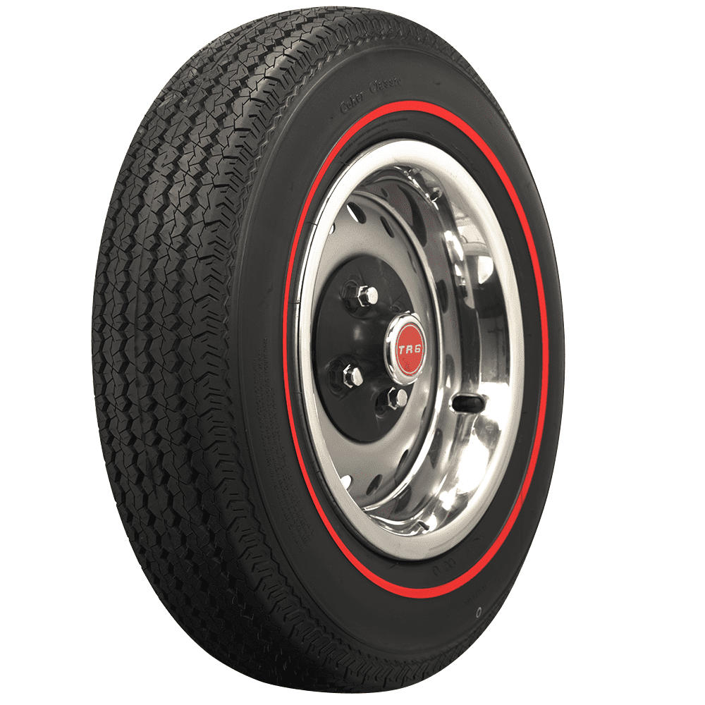 185R15 Coker Classic 3/8" Redline
