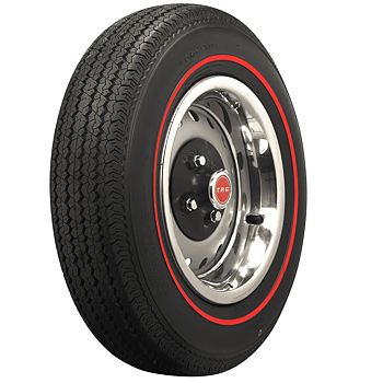 185R15 Coker Classic 3/8" Redline