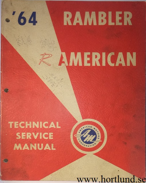 1964 Rambler American Technical Service Manual