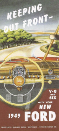 1949 Ford V8 and 6 Car Owners Manual