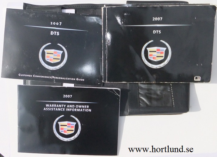 2007 Cadillac DTS Owner Manual
