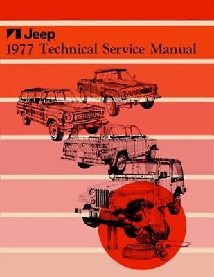 1977 Jeep Technical Service Manual original