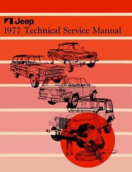 1977 Jeep Technical Service Manual original