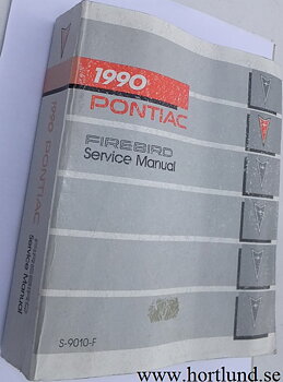 1990 Pontiac Firebird Service Manual