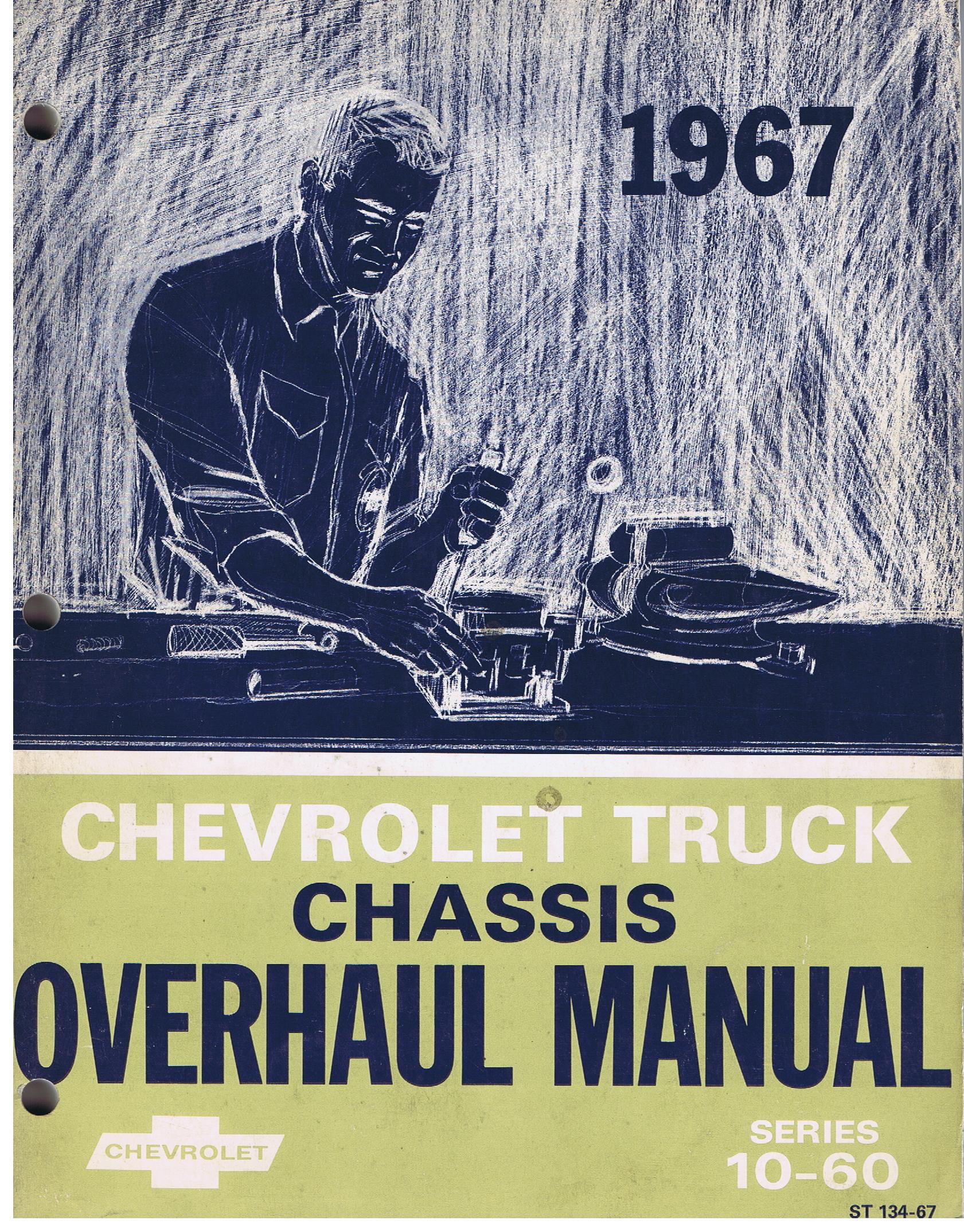 1967 Chevrolet Truck Chassis Overhaul Manual Series 10-60