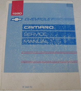 1990 Chevrolet  Camaro Service Manual