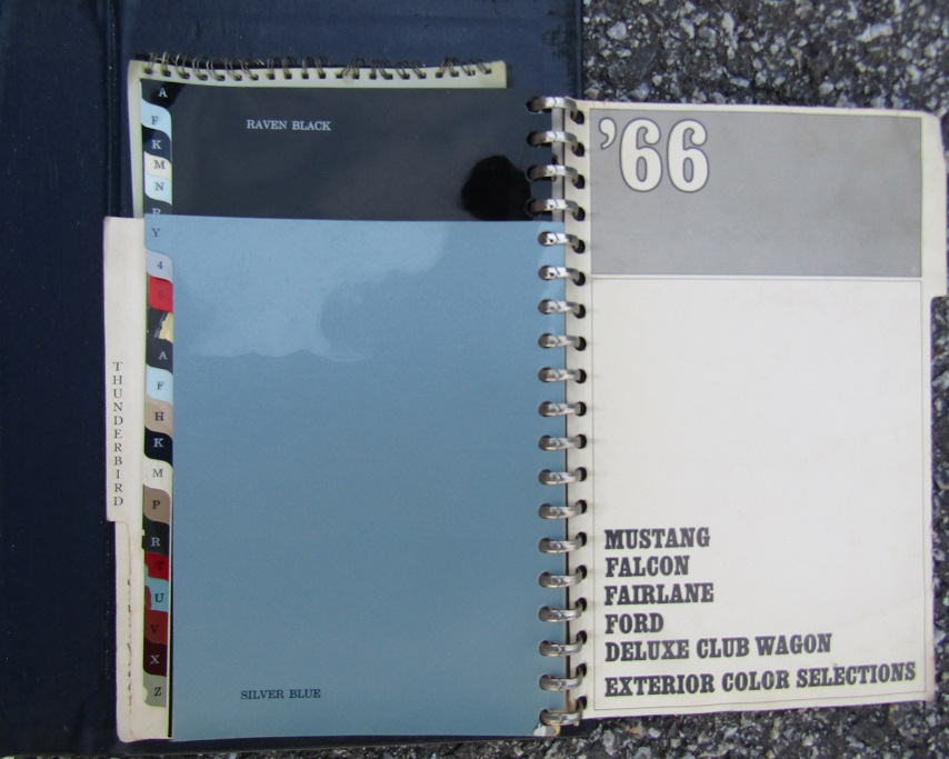 1966 Ford Dealer Album Colors & Trim Selections - 5