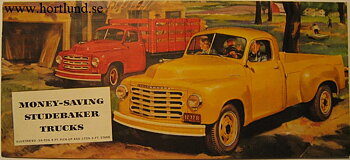 1950 Studebaker Truck broschyr