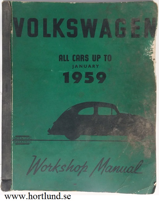 1959 Volkswagen Workshop Manual