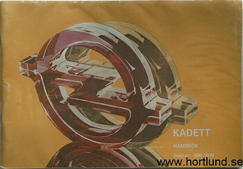 1981 Opel Kadett Handbok
