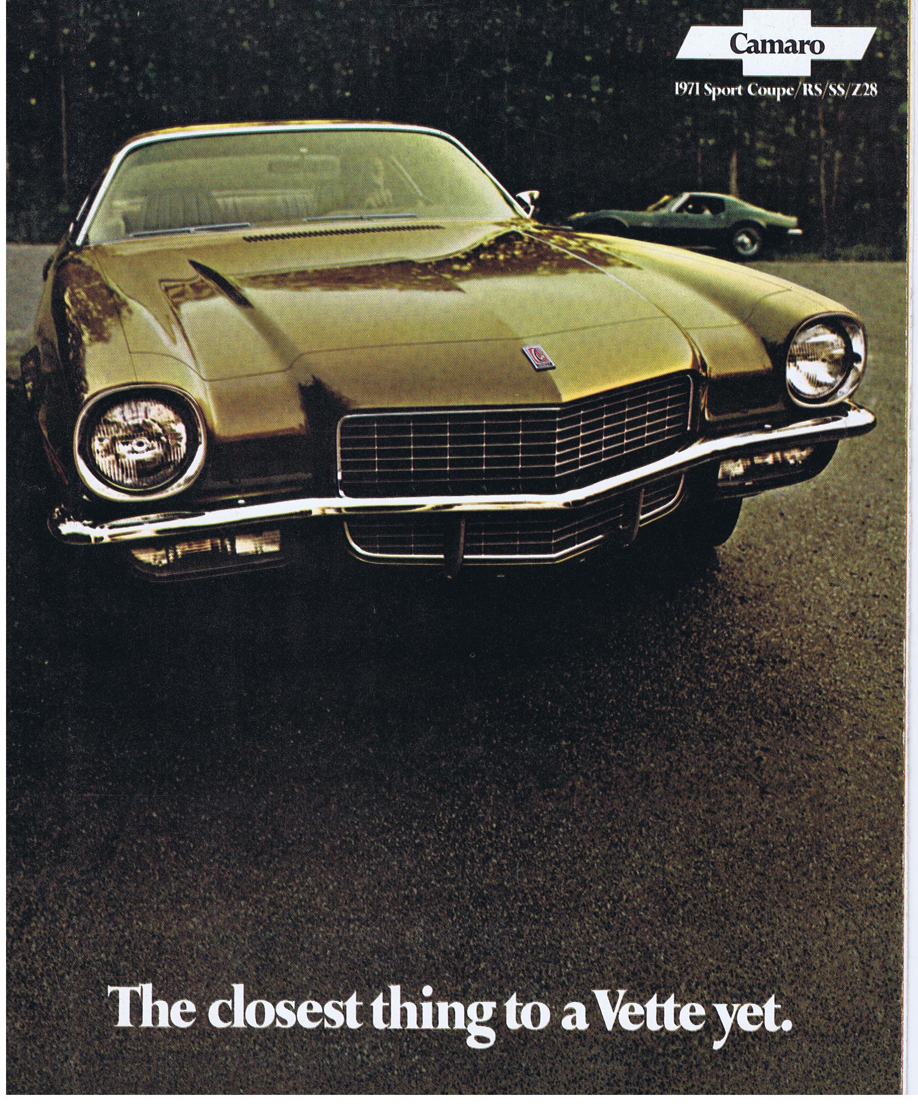 1971 Chevrolet Camaro broschyr