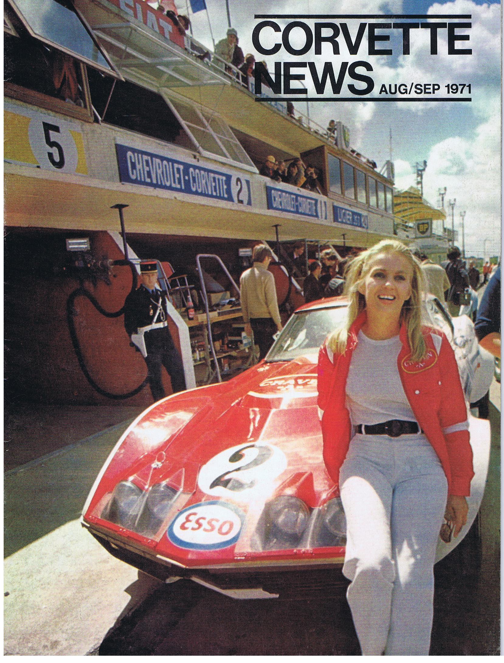 1971 Chevrolet Corvette News Aug/Sep 1971