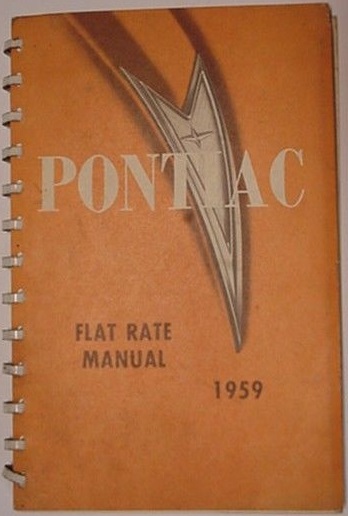 1959 Pontiac Flat Rate Manual