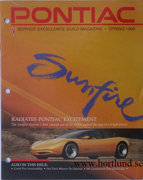 1990 Pontiac Service Excellence Guild Magazine, Spring 1990