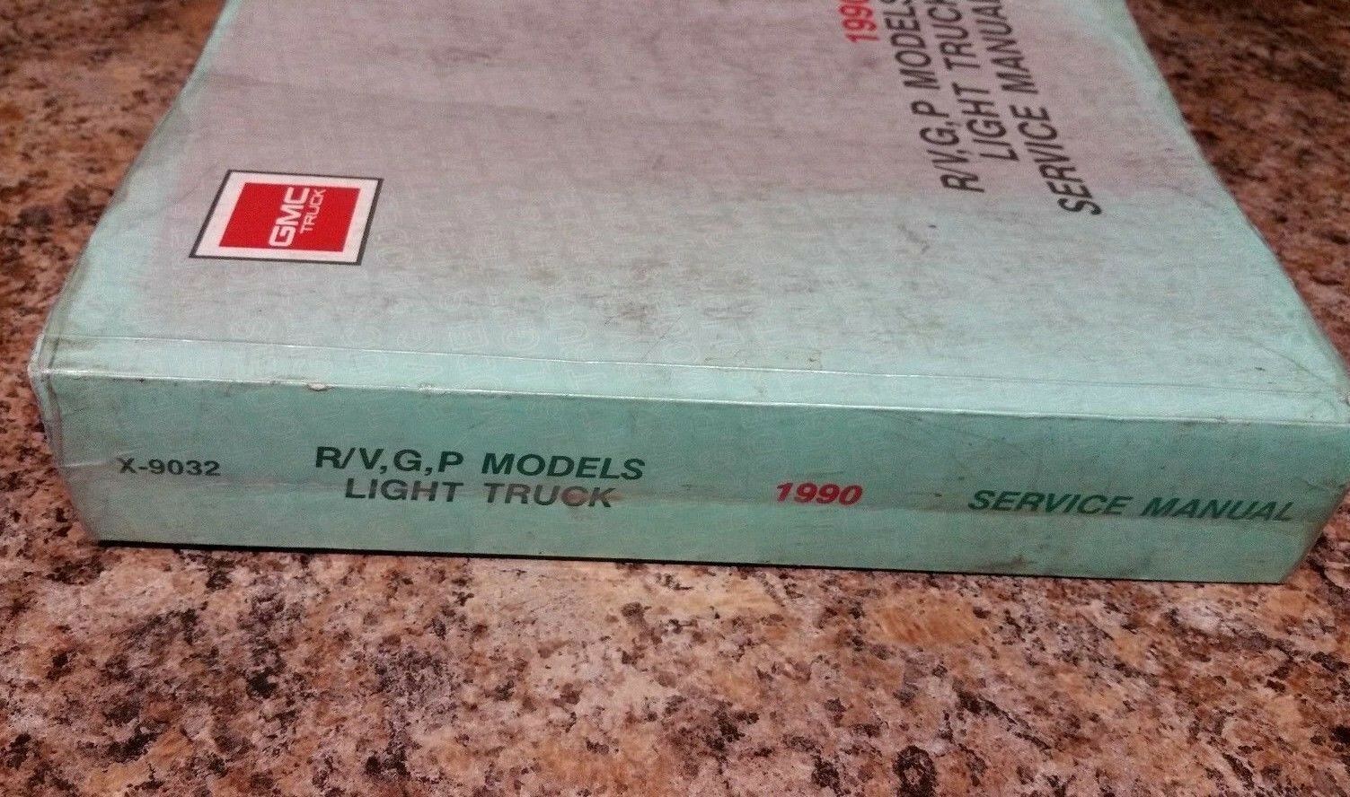 1990 GMC Light Duty Truck R/V, G, P Models Service Manual - 3