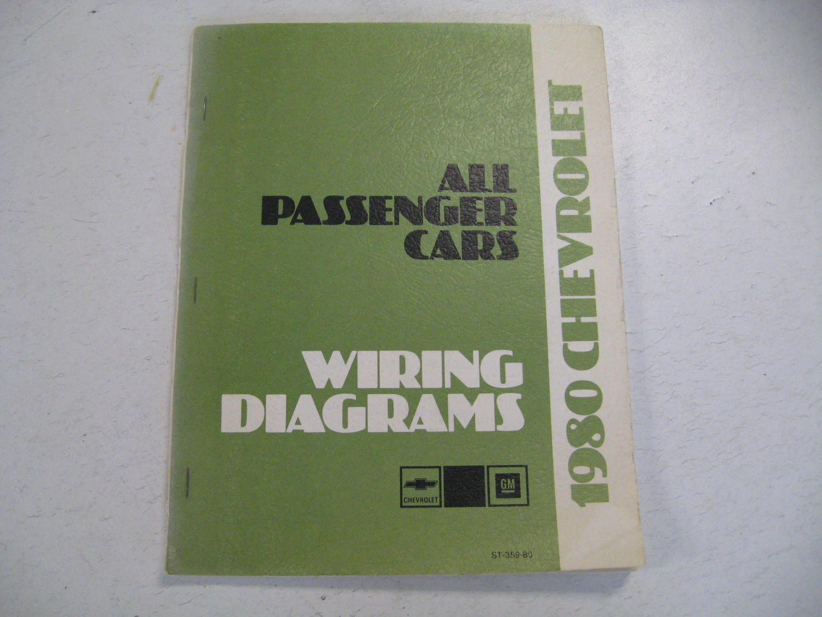 1980 Chevrolet All Passanger Cars Wiring Diagrams