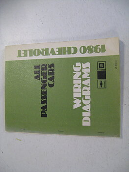 1980 Chevrolet All Passanger Cars Wiring Diagrams