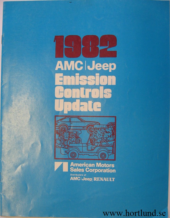 1982 AMC / Jeep Emission Controls Update