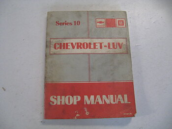 1980 Chevrolet LUV Shop Manual