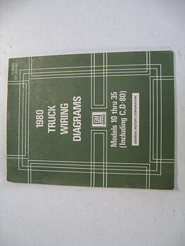 1980 Chevrolet Truck Wiring Diagrams 10 - 35 C D - 80